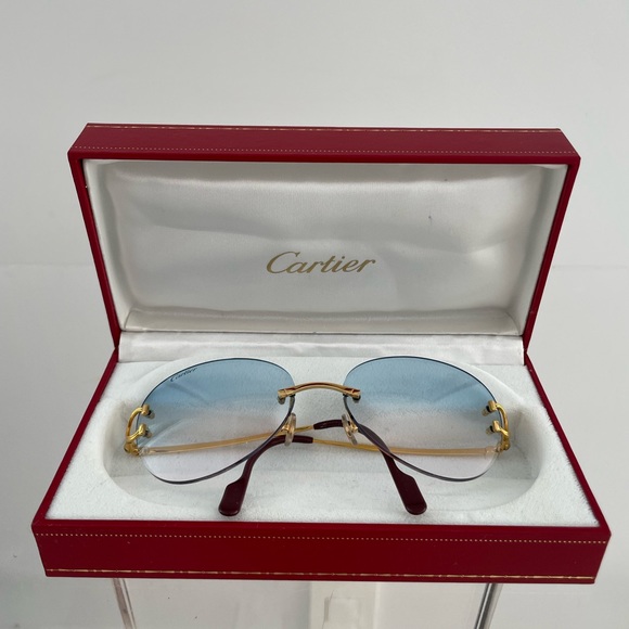 Cartier Glasses Gold Frame - Picture 6 of 8